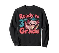 Prêt à la 3e année Question Axolotl Premier Jour d'école Sweatshirt