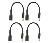 Prêt à l'emploi, pack de 4 adaptateurs DC 7.4x5.0mm vers 4.5x3.0mm pour ordinateurs portables