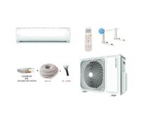 PRET A POSER CLIMATISATION ATLANTIC DOJO R32 2600W + KIT DE POSE 12 METRES + SUPPORT MURAL