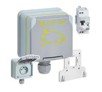 Prêt à poser Green'up Access Legrand - 1 prise 090471/1 patère 090478/1 disj diff 410754