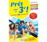 Prêt pour la 3e - Cahier de vacances, révisions de la 4e
