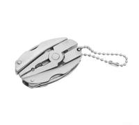 Prêt pour la randonnée : ensemble de pinces compactes et pliables avec une construction en acier inoxydable robuste et un porte-clés intégré.