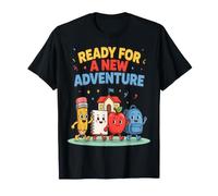 Prêt pour Une Nouvelle Aventure pour la rentrée Scolaire T-Shirt