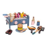Pretend Grill, Little Chef Play Cooking Set, Interactive Game Educational Toy, Safe and Strong Design, Perfect for Developing Skills, School Boy Aged 1-3, Girl, Travel, Hand-Eye Coordination