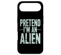 Pretend I’m an Alien Funny Space Humor Design for Sci-FI Tee Coque pour iPhone Air