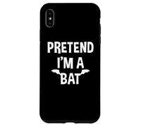 Pretend I'm A Bat Funny Lazy Last Minute Costume d'halloween Coque pour iPhone XS Max