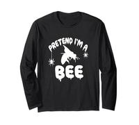 Pretend I'm A Bee Bumblebee - Spooky Cute Simple Quick Funny Manche Longue