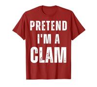 Pretend I'm a Clam Costume d'halloween Amusant T-Shirt