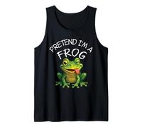 Pretend I'm A Frog Funny Halloween Men Women Boys Girls Kids Débardeur