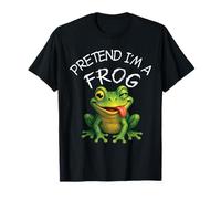 Pretend I'm A Frog Funny Halloween Men Women Boys Girls Kids T-Shirt