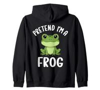 Pretend I'm A Frog Tee Costume d'halloween Amusant pour Enfant Sweat à Capuche