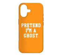 Pretend I'm a Ghost Lazy Halloween Costume Funny Ghost Scary Coque pour iPhone 17