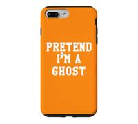 Pretend I'm a Ghost Lazy Halloween Costume Funny Ghost Scary Coque pour iPhone 7 Plus/8 Plus