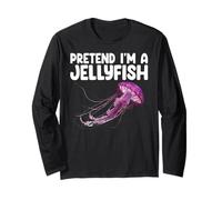 Pretend I'm A Jellyfish Kids Men Women Costume Manche Longue