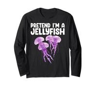 Pretend I'm A Jellyfish Kids Men Women Costume Manche Longue
