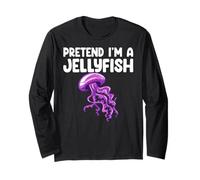 Pretend I'm A Jellyfish Kids Men Women Costume Manche Longue