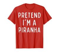 Pretend I'm a Piranha Costume Amusant d'halloween T-Shirt