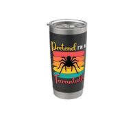 Pretend I'm A Tarantula Retro Spider Collector Tarentules Gobelet isotherme en acier inoxydable double paroi