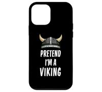 Pretend I'm A Viking Costume d'halloween Amusant Simple et Facile Coque pour iPhone 12 Mini