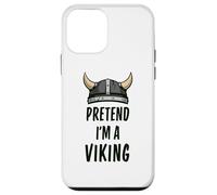 Pretend I'm A Viking Costume d'halloween Amusant Simple et Facile Coque pour iPhone 12 Mini
