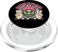 Pretend I'm an Alien Costume d'halloween Amusant PopSockets PopGrip pour MagSafe