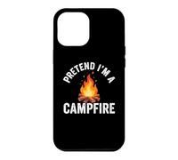 Pretend I'm Campfire Camping Holiday Funny Halloween Costume Coque pour iPhone 12 Pro Max