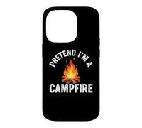 Pretend I'm Campfire Camping Holiday Funny Halloween Costume Coque pour iPhone 14 Pro