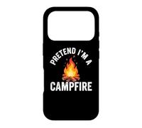 Pretend I'm Campfire Camping Holiday Funny Halloween Costume Coque pour iPhone 17 Pro