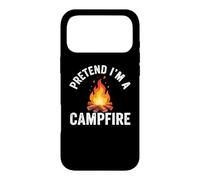 Pretend I'm Campfire Camping Holiday Funny Halloween Costume Coque pour iPhone 17 Pro Max