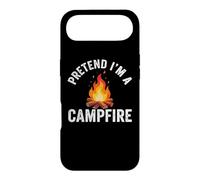 Pretend I'm Campfire Camping Holiday Funny Halloween Costume Coque pour iPhone Air
