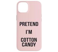 Pretend I'm Cotton Candy Costume d'halloween Facile à Utiliser Coque pour iPhone 14 Plus