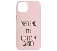 Pretend I'm Cotton Candy Costume d'halloween Facile à Utiliser Coque pour iPhone 14 Plus