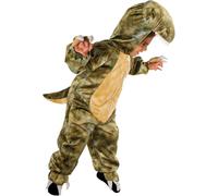 Pretend to Bee Costume de Dinosaure T-Rex pour Enfants, Musée Officiel d'histoire Naturelle, Barboteuse, Multicolore, 5-7 Ans