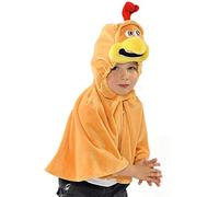Pretend to Bee Déguisement Cape de Poulet pour Enfants, Orange, 3-7 Ans
