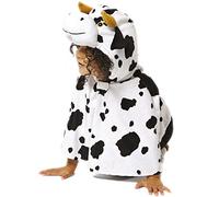 Pretend to Bee Déguisement de Cape de Vache pour Enfants, Noir et Blanc, 3-7 Ans