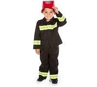 Pretend to Bee Déguisement d'officier d'incendie et de secours des Services d'urgence pour Enfants, Multicolore, 2-3 Ans