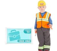 Pretend to Bee Déguisement d'ouvrier du bâtiment/Constructeur pour Enfants, Multicolore, 5-7 Ans