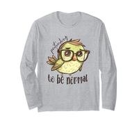 Prétendant être Un Oiseau Insolite Normal Manche Longue