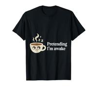 Pretending I'm Awake Humeur endormie, bâillement |- T-Shirt