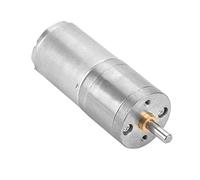 Pretfy 12v 25 Mm DC 25GA SYSTÈME DURABILE Machine Résistante Usure Pet Moment 370 Forcer Le Moteur électronique à Faible équipement du Bruit 10 Métal (12V 10rpm)