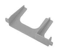 Pretfy 2,5 "Support de Disque Dur imprimé SSD 3D, Support sécurisé pour la Console de Jeu SCPH 30000 50000, Matériau ABS (Gris argenté)