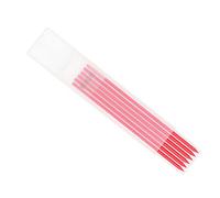 Pretfy 24pcs Carpenter Crayon Fiable Accessoire Refill HB Graphite (Rouge)