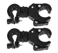 Pretfy 2PCS Bike Light System Efficace Grand avec Clamp/Holder Accessoire Rotation de 360 Cycle et Lampe de Poche du Support approprié pour Le Support degré Rotatif Degrés