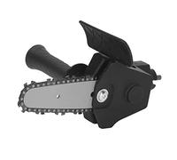 Pretfy Adaptateur de Tronçonneuse électrique Pièce Robuste Taille de Travail du Bois Acte (pour Une perceuse électrique à 4 Pouces)