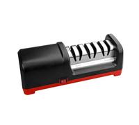 Pretfy Aiguiseur de Couteaux électrique à 3 niveaux. Outil D'affûtage Efficace pour les Professionnels Affûtant les Couteaux de Cuisine en Métal et en Céramique