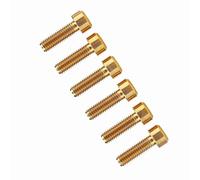 Pretfy Alloy Lightweight Robust Part pour Les Boulons de Boulon de Tige Montagne à Vis Fixe - Solution qualité Professionnelle (Or)