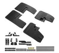 Pretfy Black Avant du Pneu Arrière Rabats de Boue Kit de Gardien pour Bronco 2/4 Porte 2021-2023