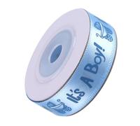 Pretfy Blue Pink Baby Precision Accessory Bows Boy Boy Party Cake 10 Decoration Girl pour le Baptême Ruban de Douche et - Ajustement Universel, Durable (Bleu)