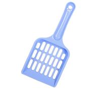 Pretfy Cat Litter Scoop Efficace Amélioration du Filtrage de Grille Robuste Hollow Confortable Facile Facile Chaton Sifter Sangel Stage Plastic Pet Nettaiteur Polon Poop (Bleu)