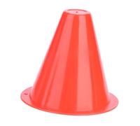 Pretfy Cône de Football Cone Compact Material Unit Material Tool pour Marquer des Disques 10 Pcs (Rouge)